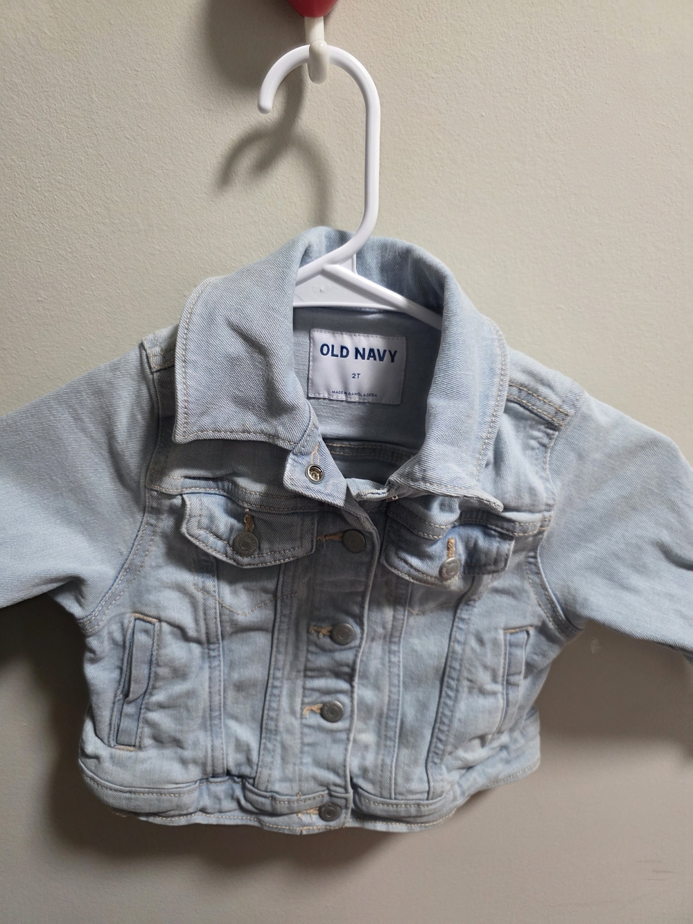Old Navy Pale Blue Denim Jacket for Kids